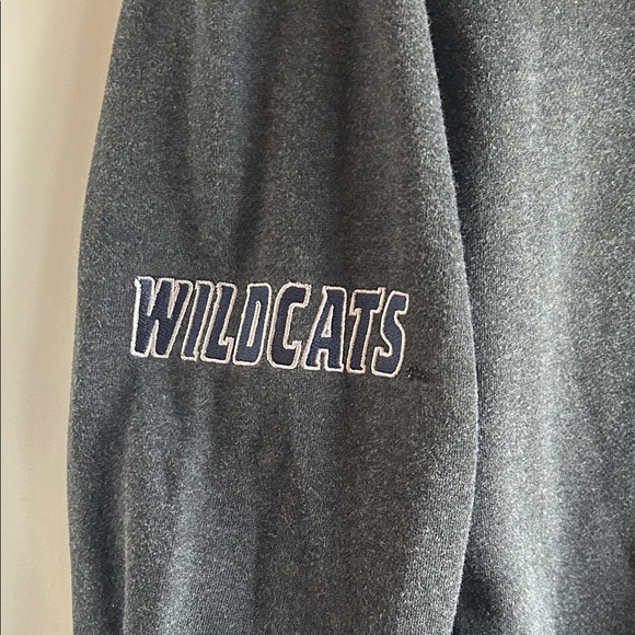 UNH university of New Hampshire Colosseum Dark Grey Wildcats Hoodie - Picture 4 of 6